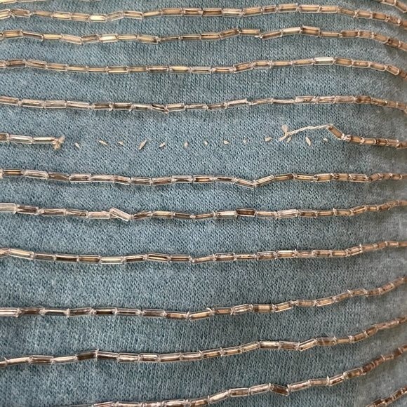 Vintage Lilli Diamond California Boho Sequin Long Sleeve Women Dress - Picture 15 of 15